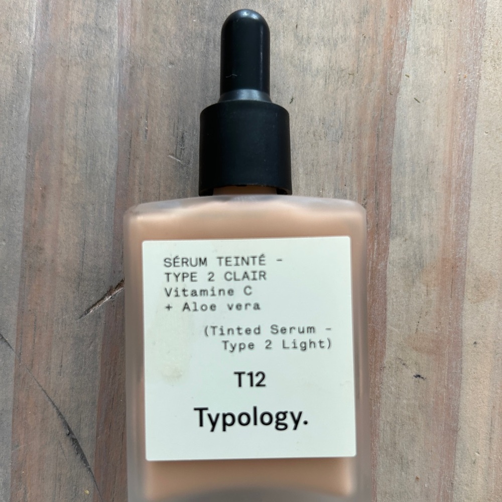 Typology Tinted Serum, shade 2 NWT